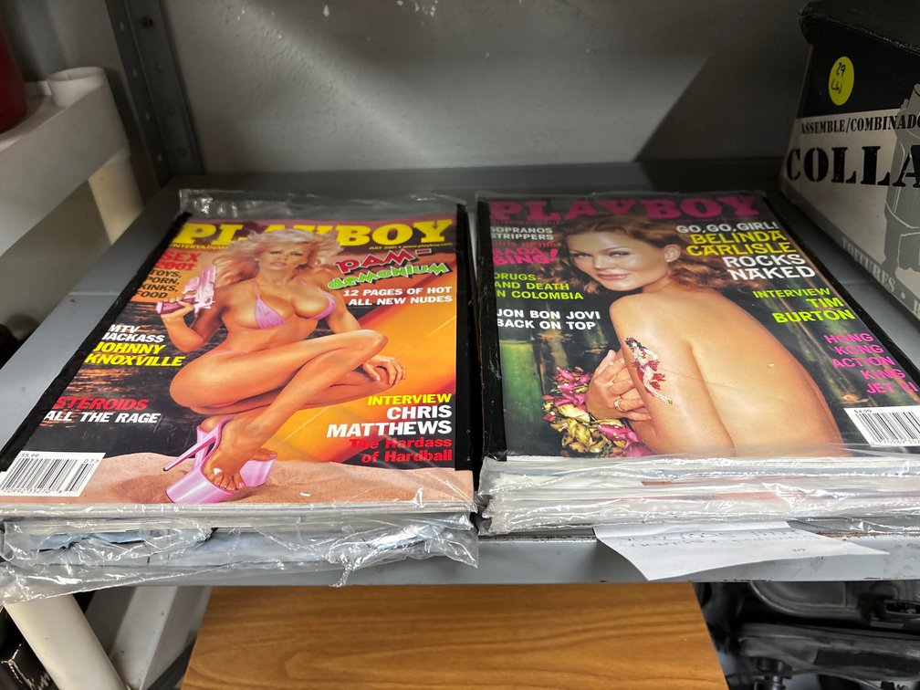 2001 PLAYBOY MAGAZINES, all but February