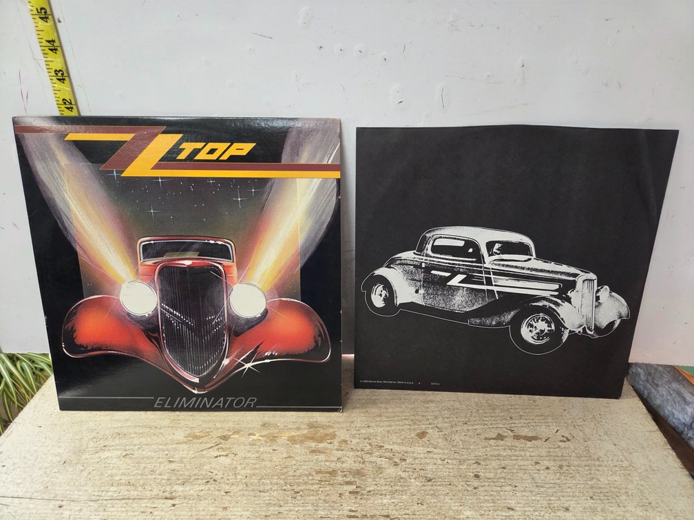 1983 ZZ TOP Eliminator vinyl LP