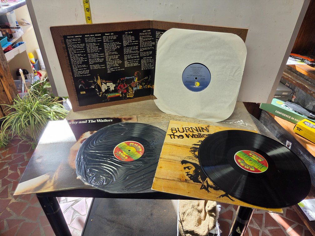 Bob Marley & the Wailers 3 vinyl LP records