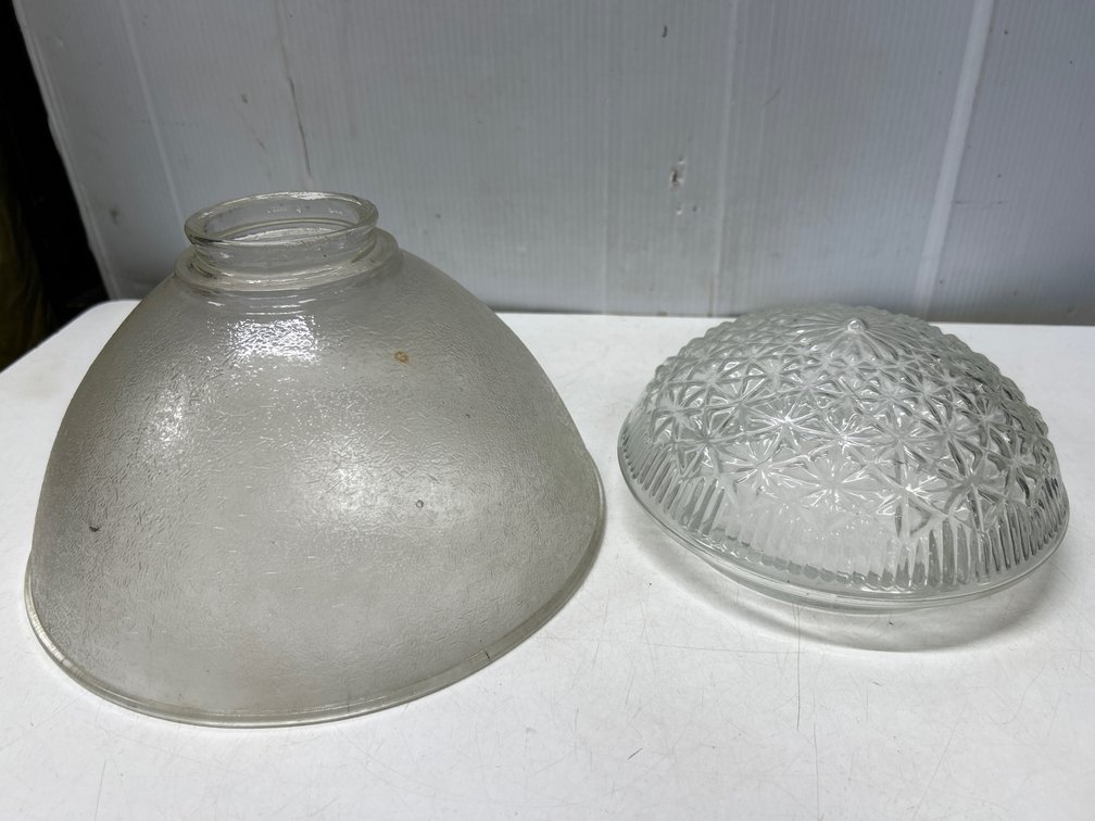 2 Glass Light Shades