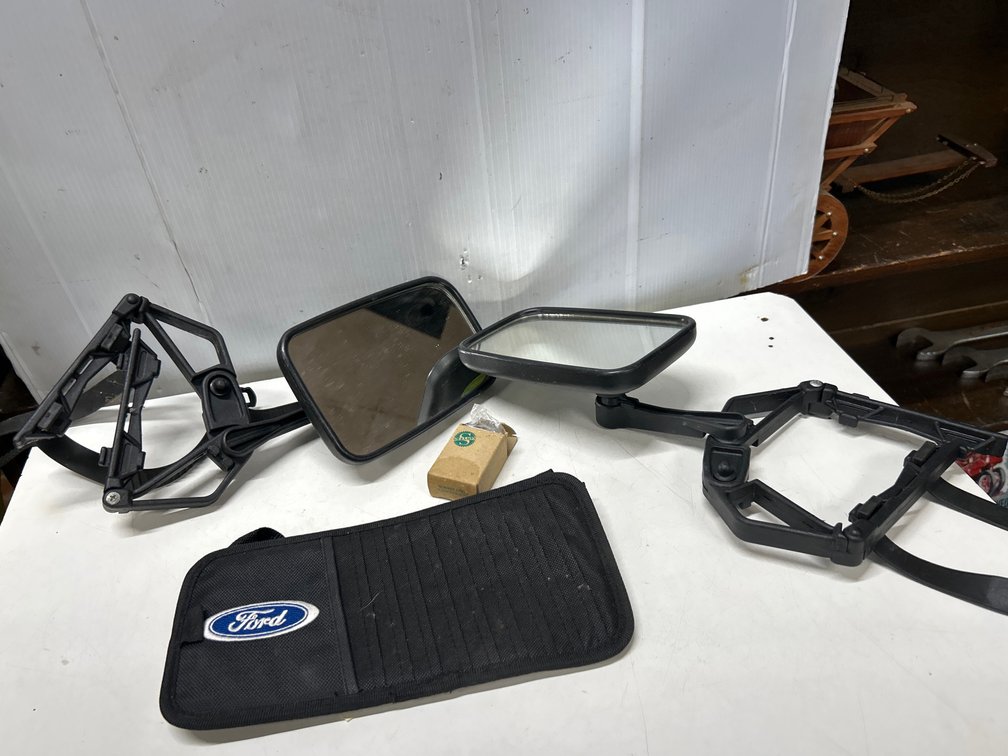 Clip On Mirror Extensions, Ford CD Holder