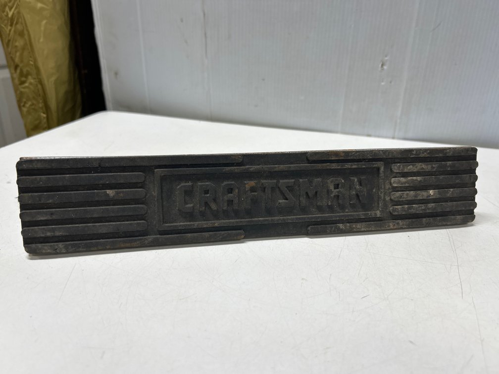 Craftsman Foot Pedal
