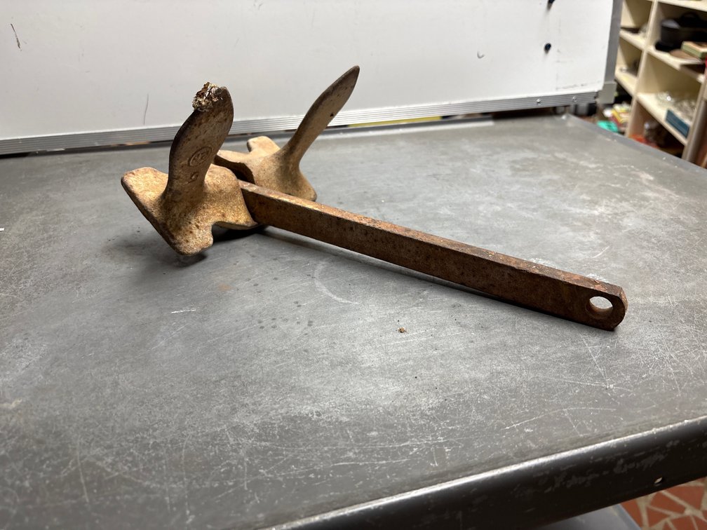 Small boat anchor