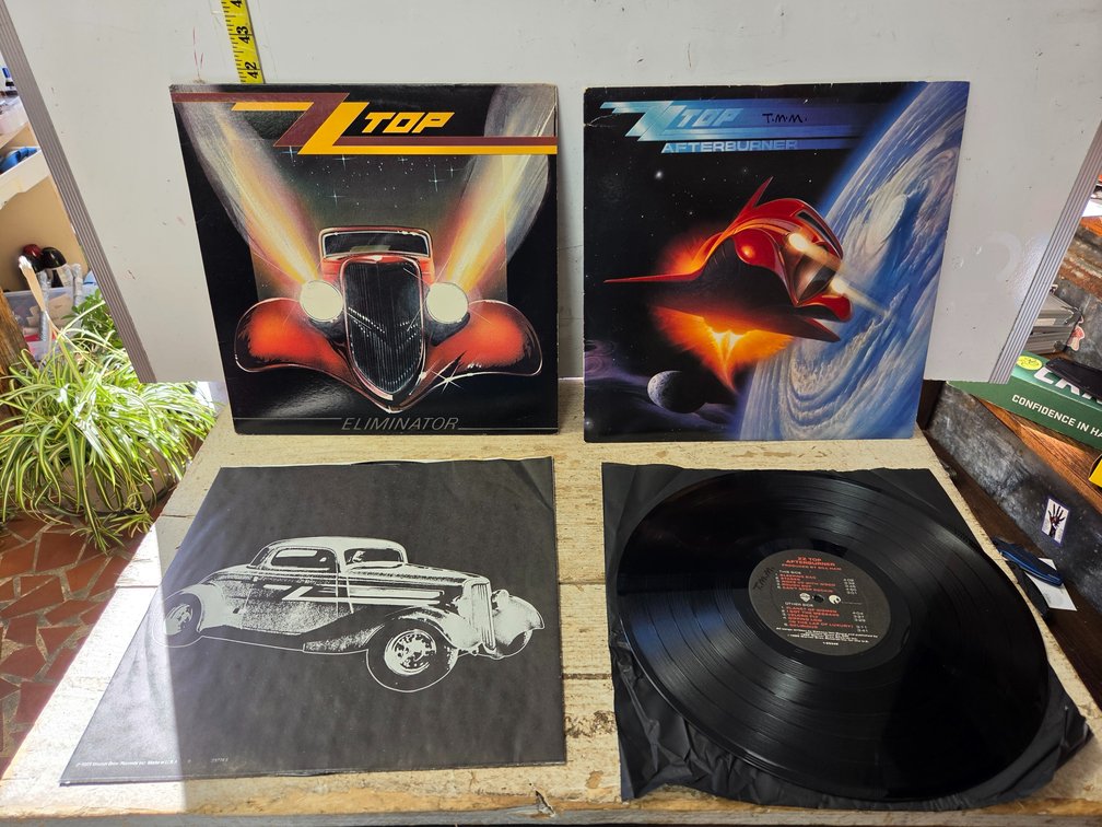 ZZ TOP vinyl LP records