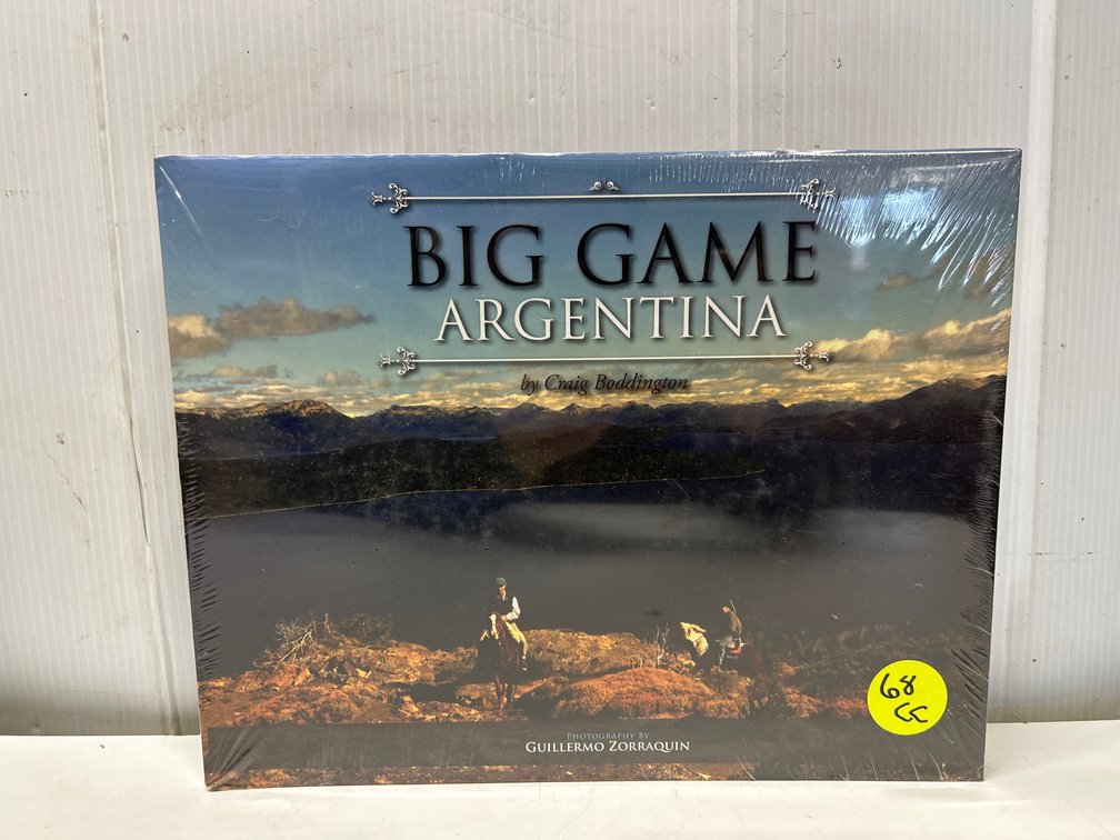 Sealed Big Game Argentina Book