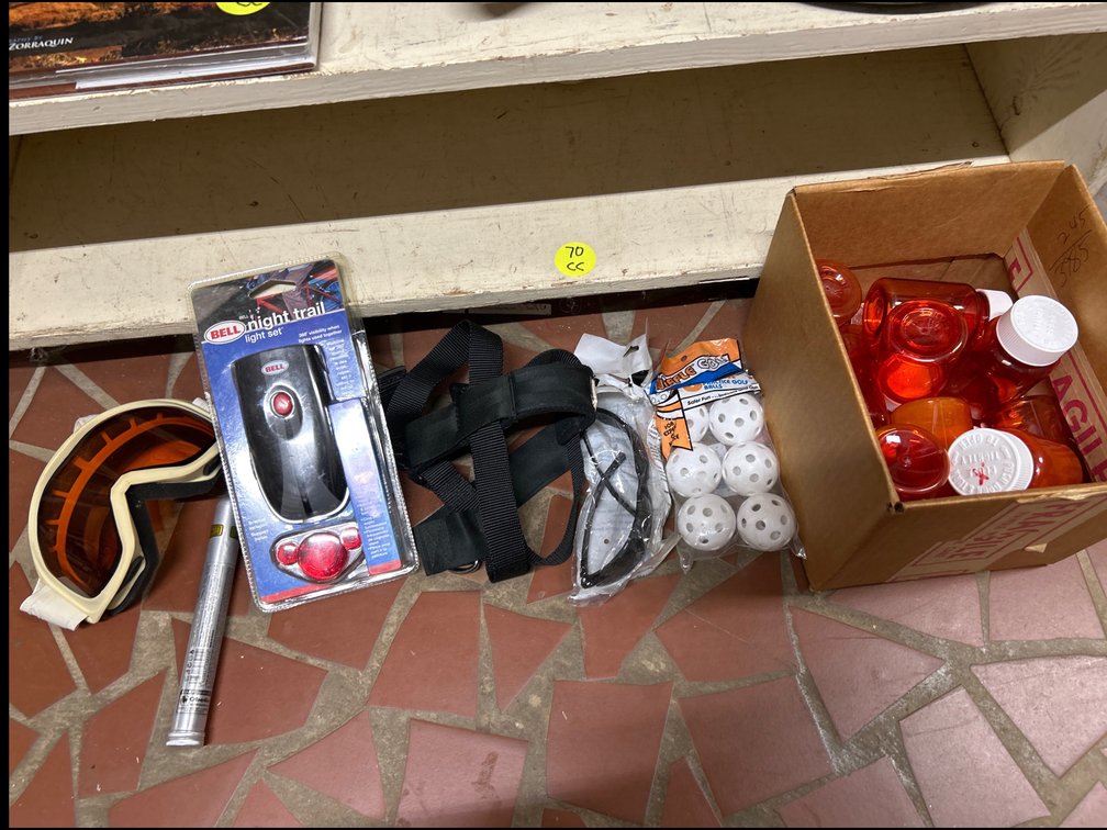 Bell Night Trail Light Set, Goggles++