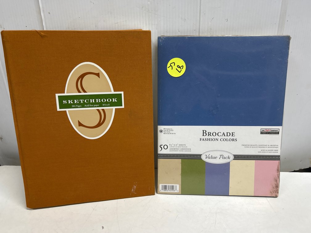 Sketchbook, Cardstock