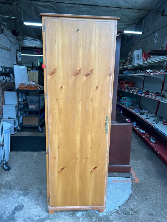 Wood Cabinet with Shelves