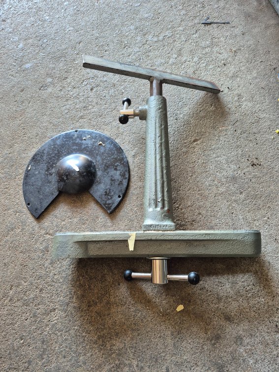 Adjustable lathe tool rest+