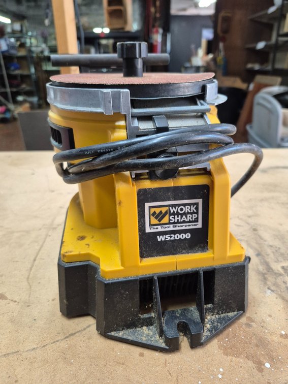 Work Sharp WS2000 tool sharpener