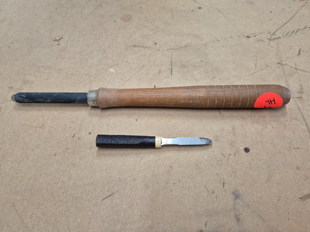 Craftsman and Savirelli wood lathe tools