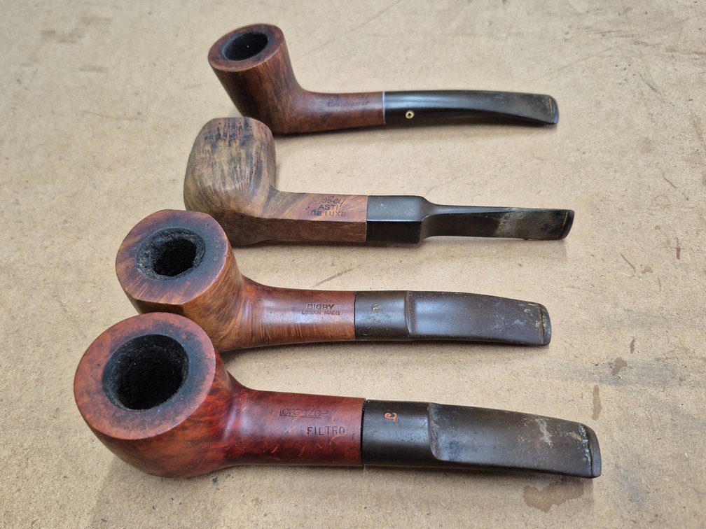 Kay Woodie, Jobey, Digby, Lorenzo tobacco pipes