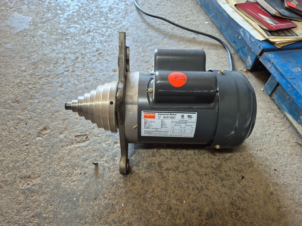 Dayton industrial motor model 6K674BD