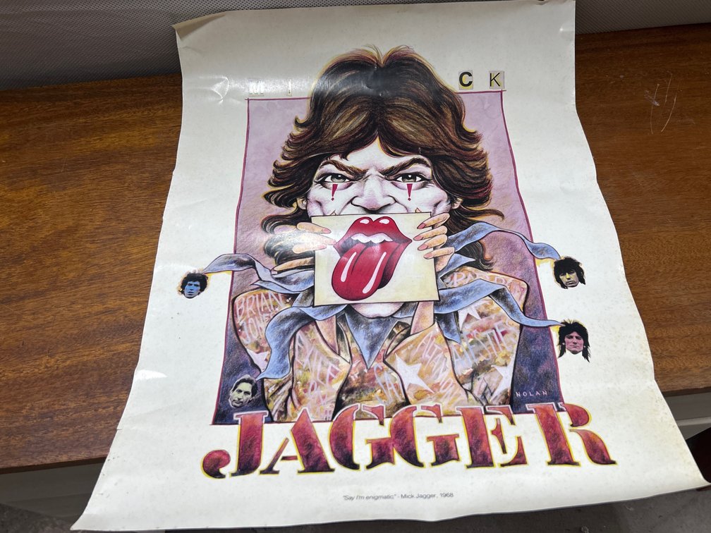 Mick Jagger Pister