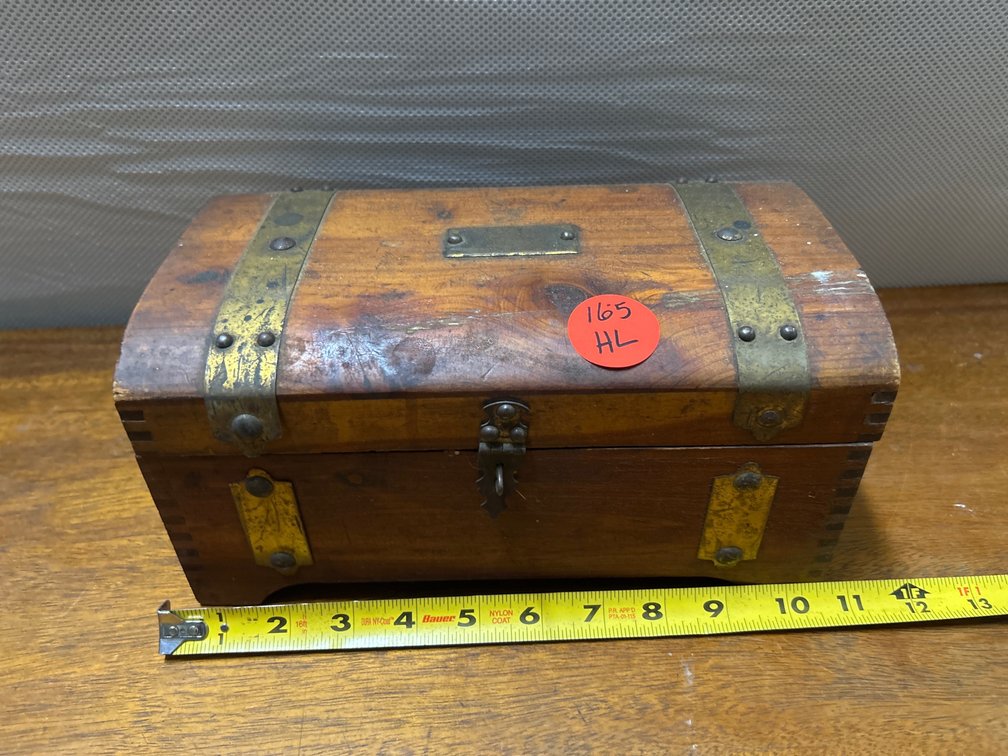 Wood Jewelry Box/Treasure Box