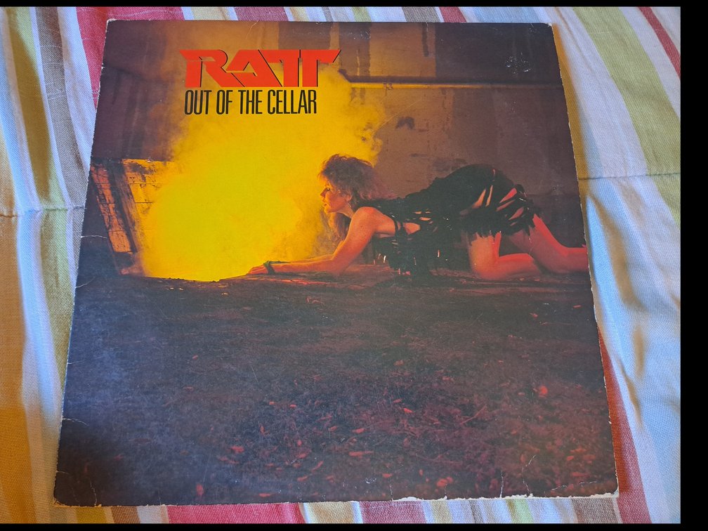 1984 Ratt LP Vinyl Album 'Out Of The Cellar'