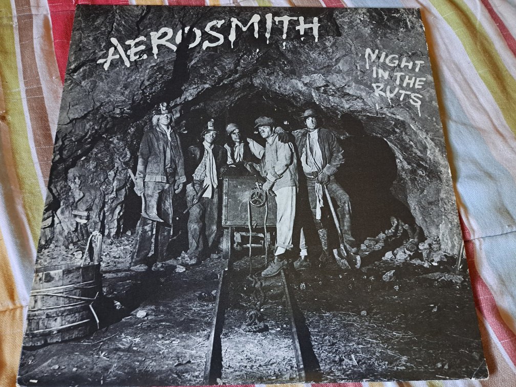 1979 Aerosmith Vinyl LP Album 'Night In The Ruts'