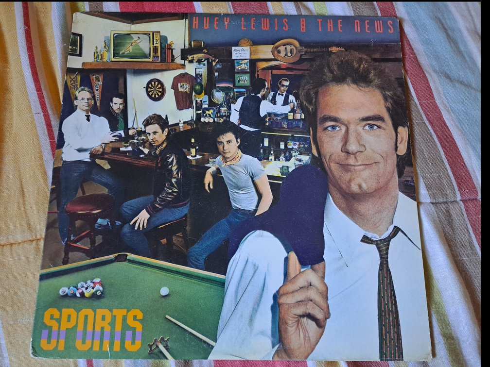 1983 Huey Lewis And The News Vinyl LP Album 'Sports'