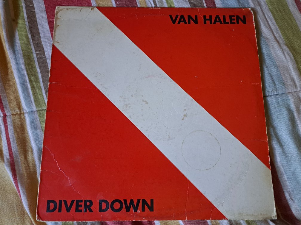 1982 Van Halen Vinyl LP Album 'Diver Down'