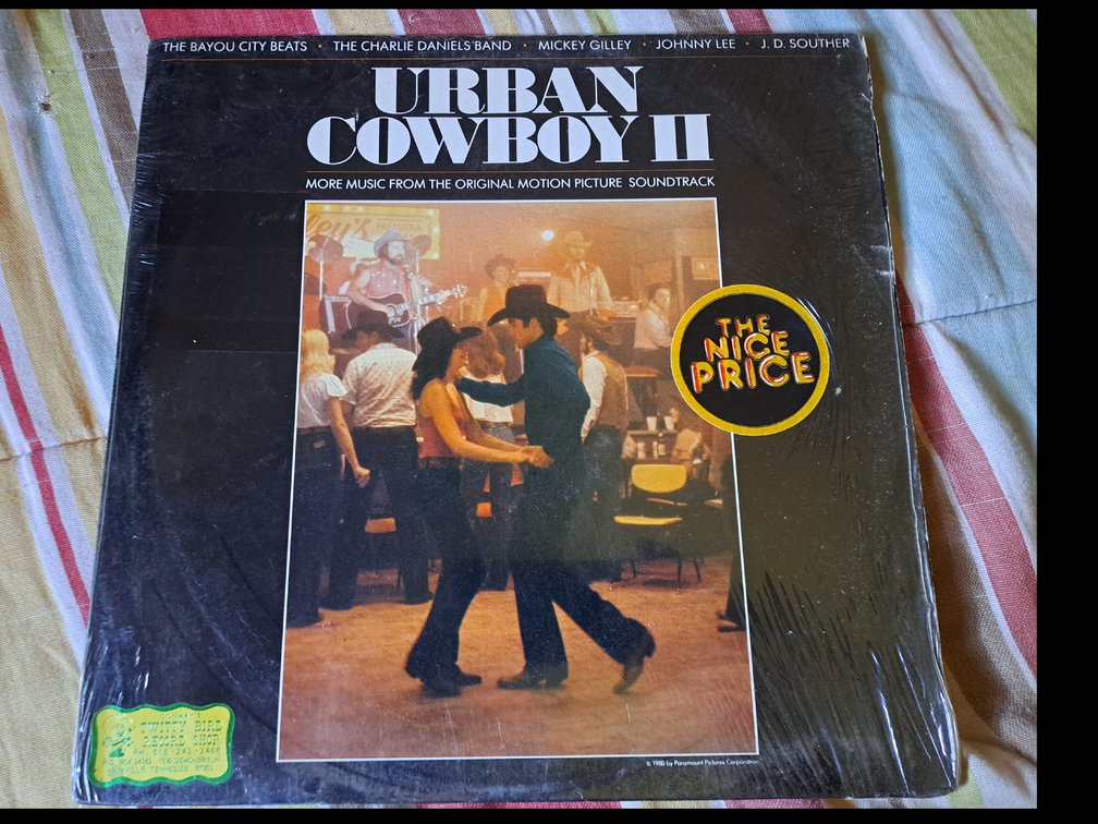 1980 Urban Cowboy Motion Picture Soundtrack Vinyl LP Album