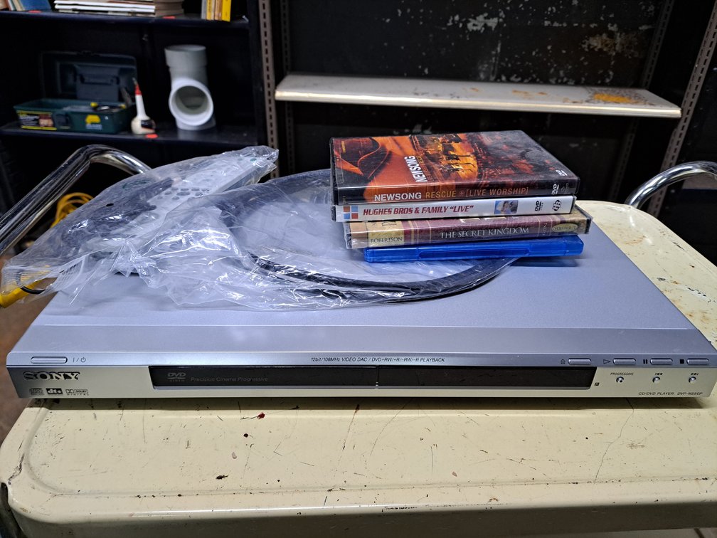 Sony DVD/CD Player/Religious DVDs