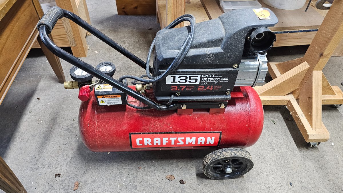 Craftsman 135psi compressor