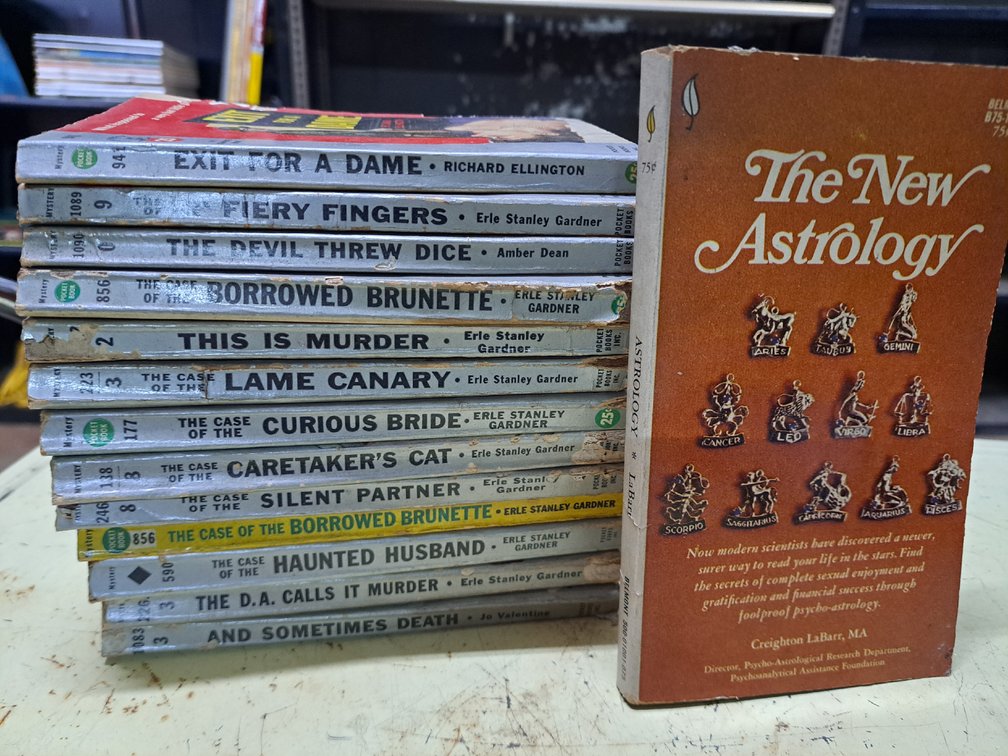 Vintage Detective Paperback Books