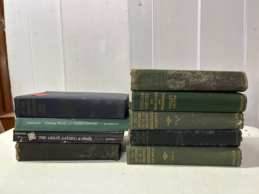 The Outline of History, English Poetry, English Lit+