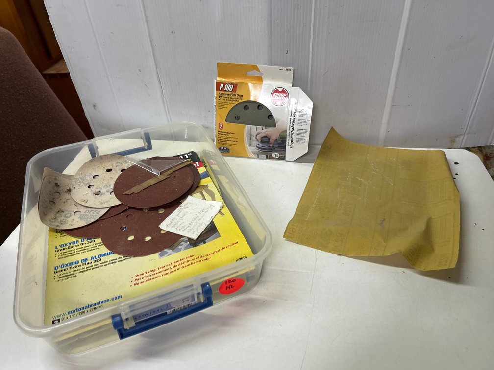 Abrasive Film Discs, Sandpaper