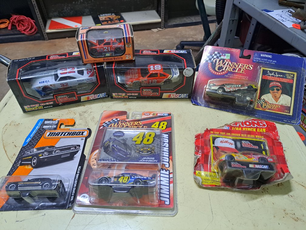 NASCAR Die-Cast Lot