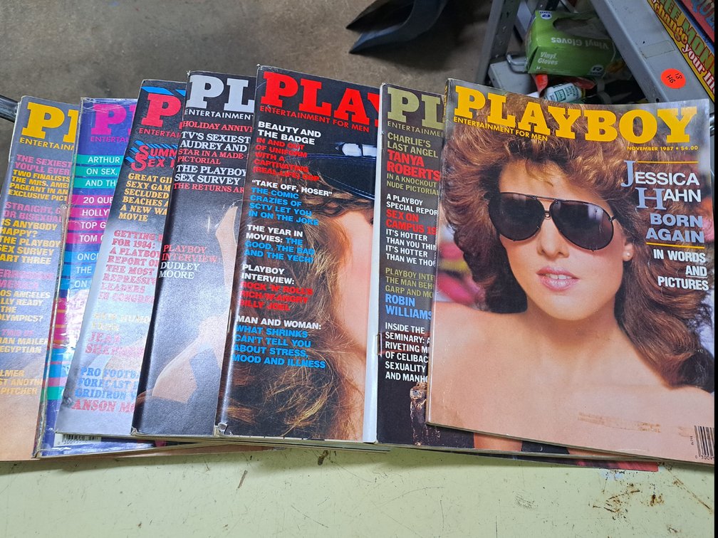 Vintage Playboy Magazines