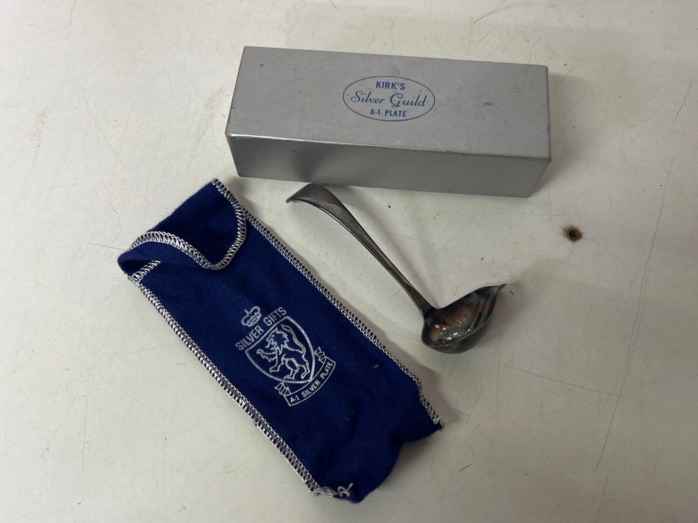 Sheffield England Small Creamer Ladle