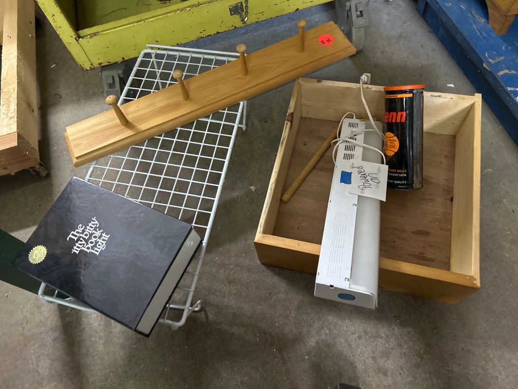 Wire Riser, Wood Wall Coat Rack, Light+