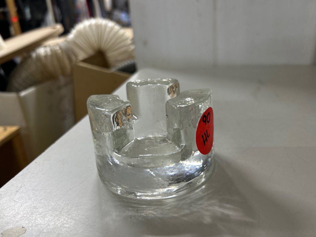 Vintage Glass Teapot Warmer