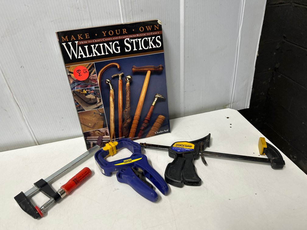 Clamps, Make Your Own Walking Sticks Book