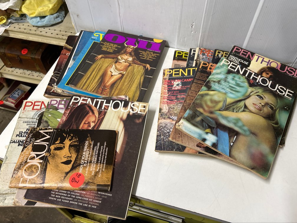 1971/72 Penthouse Magazines+