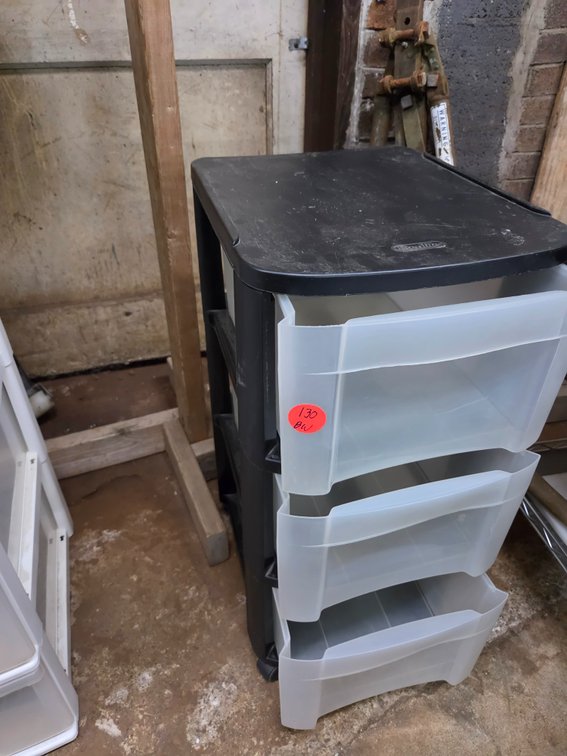 Sterilite 3 drawer storage