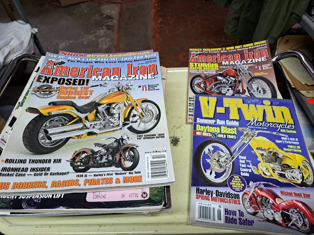 Vintage Motorcyle/Hot Rod Magazines