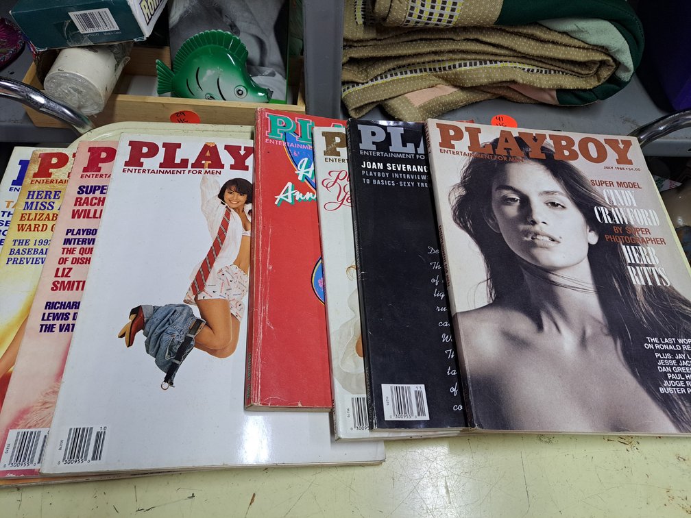 Vintage Playboy Magazines
