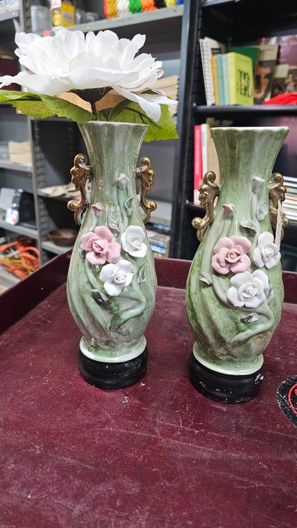 vintage Vases glass&ceramic
