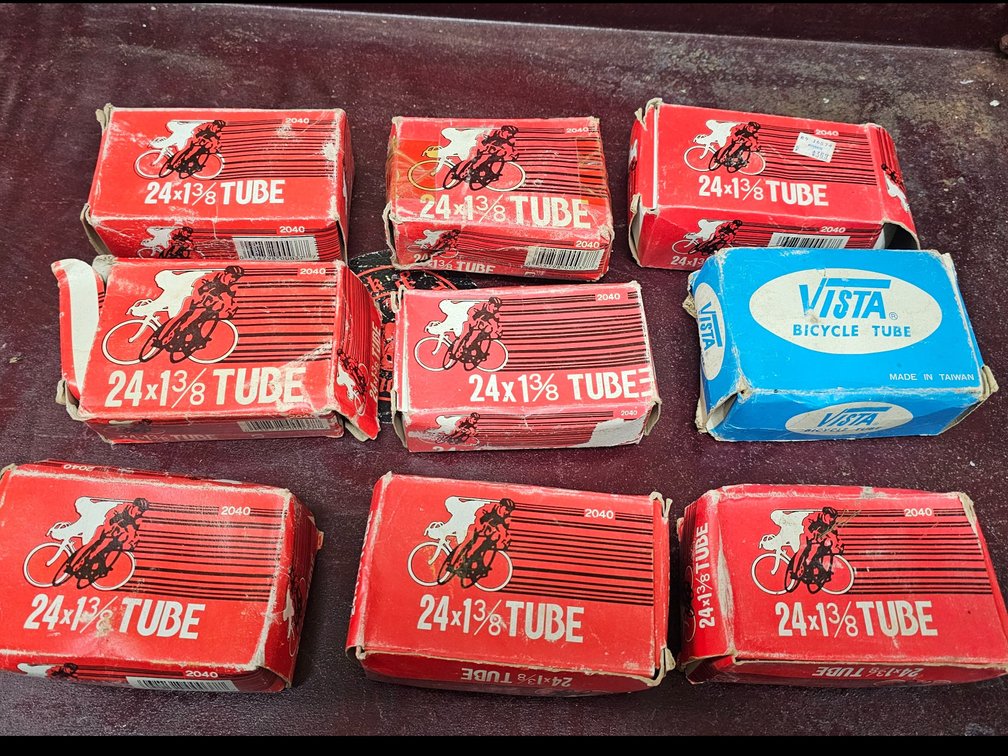 24x1 3/8 ....26x1 3/8 tire tubes