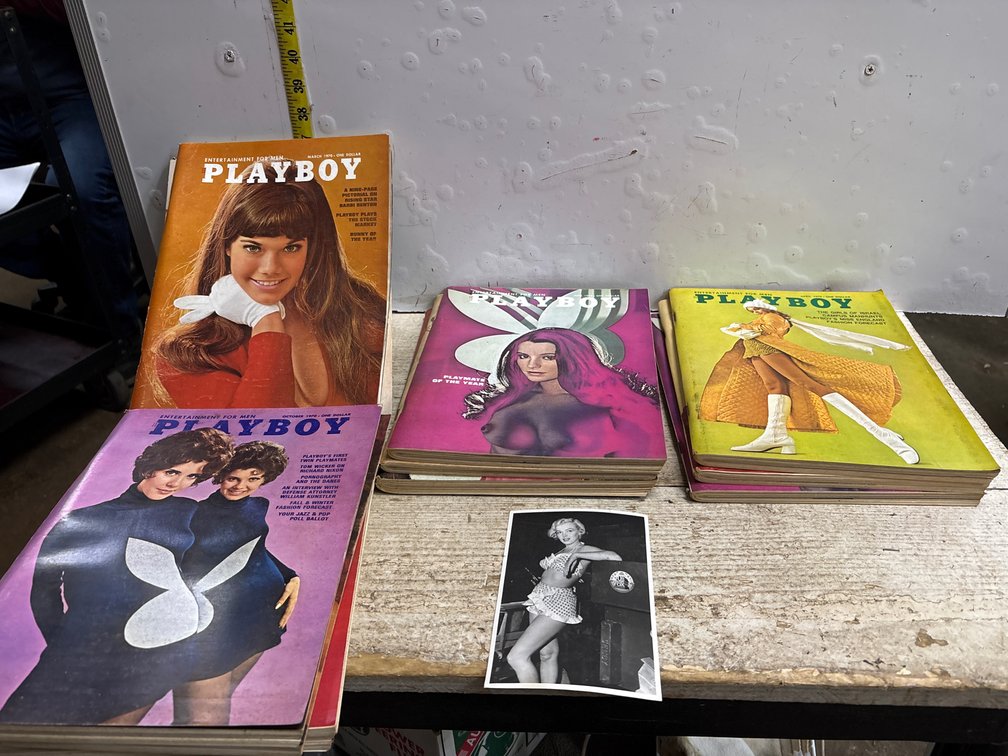 Full year of 1970 Playboy magazines