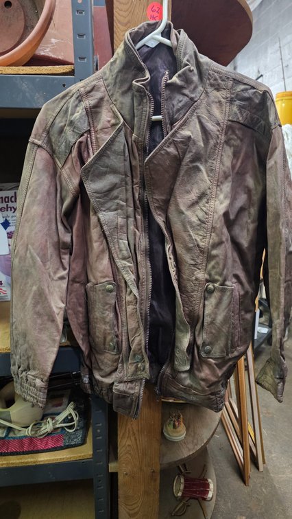 small leather jacket