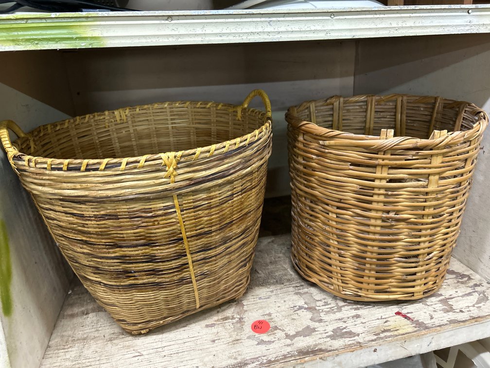 2 Wicker Baskets