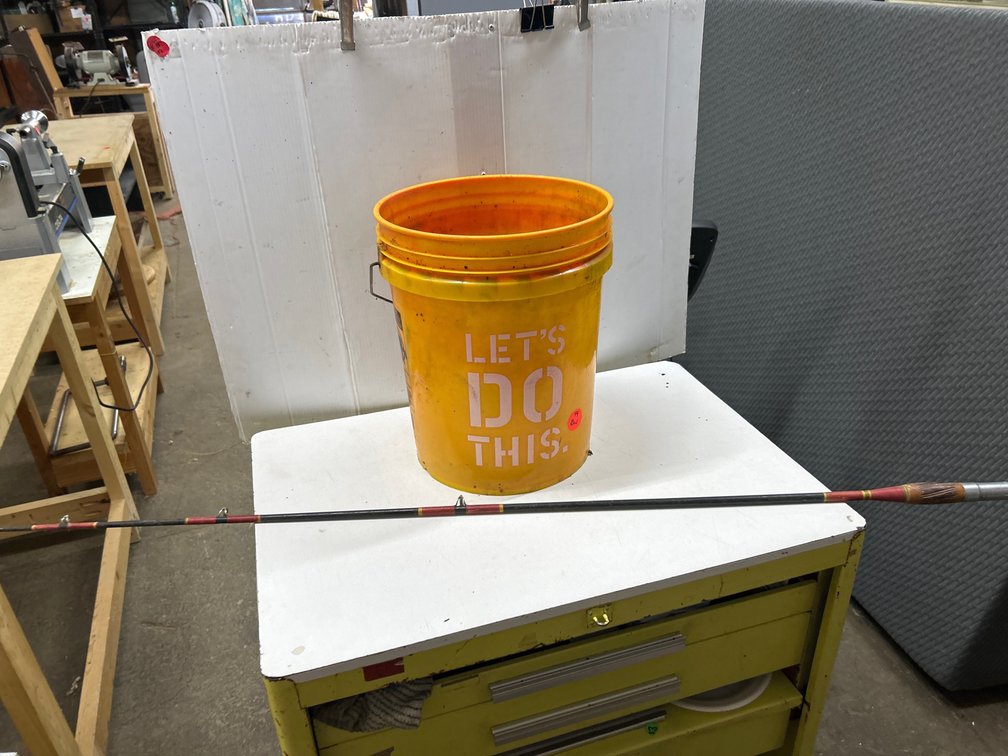 Fishing Pole, 5gal Bucket