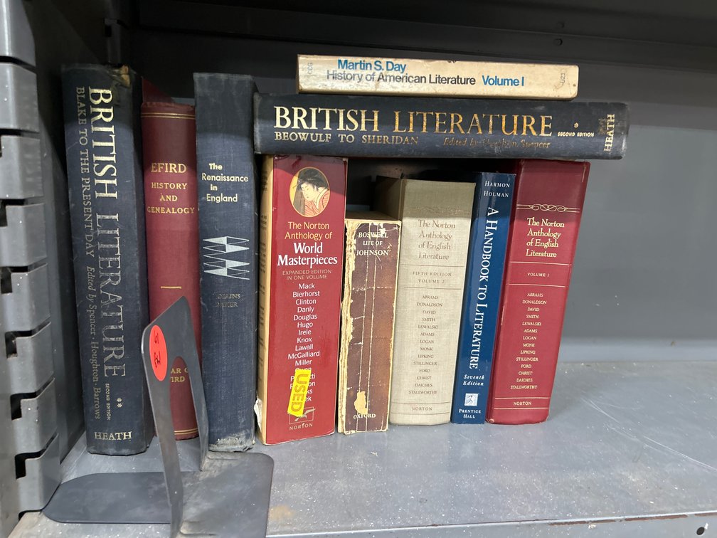 History Books/Literature Books