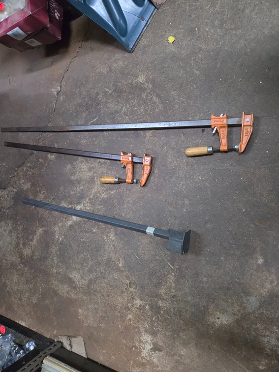 Jorgenson heavy duty bar clamps +