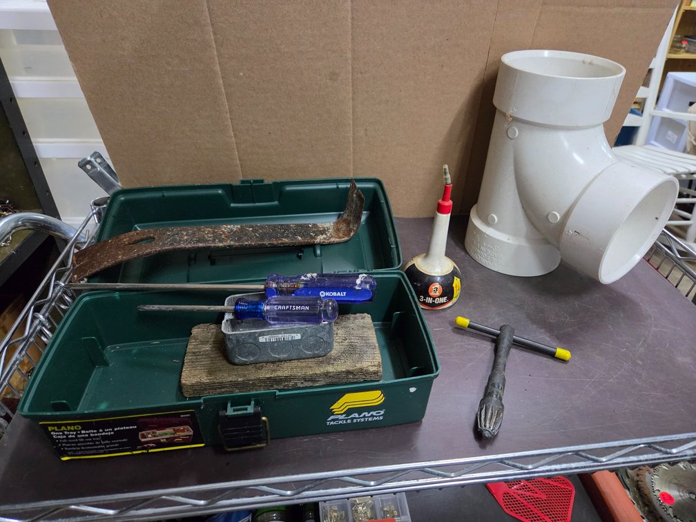 Lathe chuck, Craftsman  & Kobalt phillips head screwdrivers