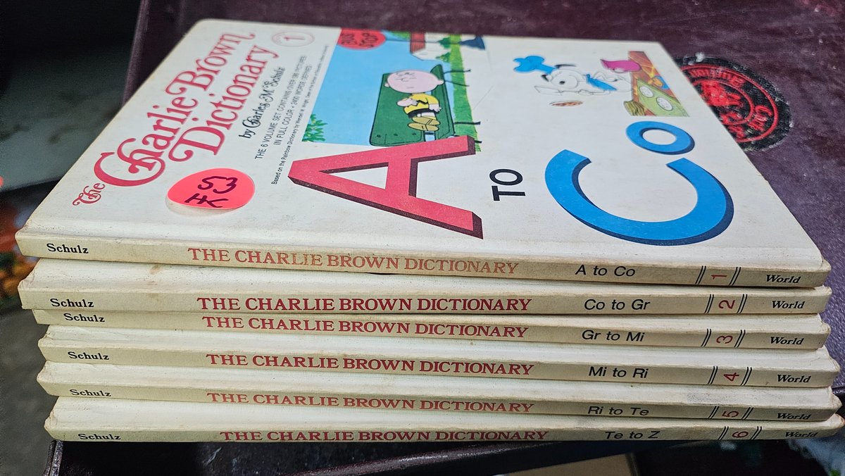 Vintage the Charlie Brown dictionary
