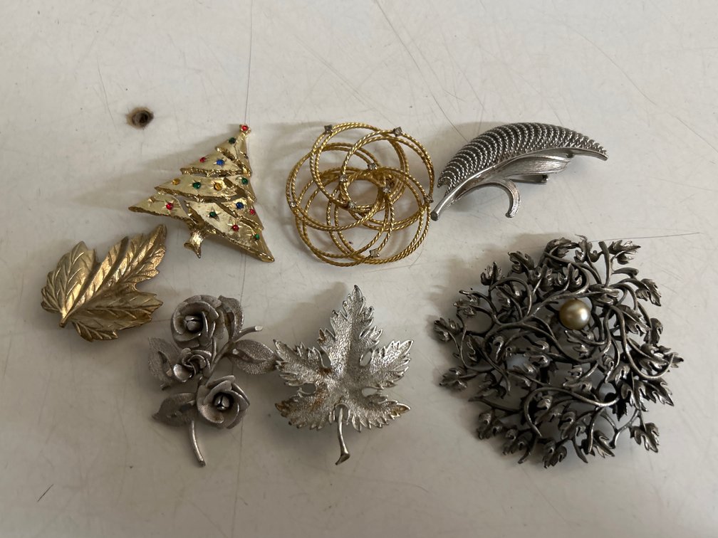 7 Brooches